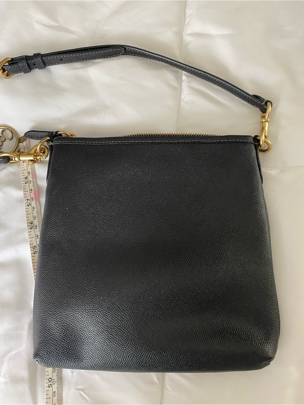 COACH black leather crossbody - Picture 7 of 7